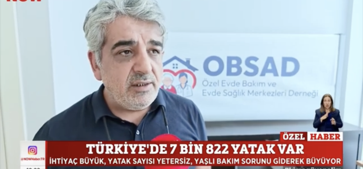 Dernek Başkanımız Dr. Nesip Beki Evde Bakım Konusundaki Sorunları ve Çözümleri Anlatıyor.